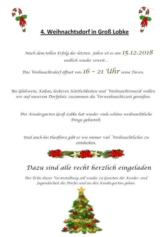 Weihnachtsdorf 2018