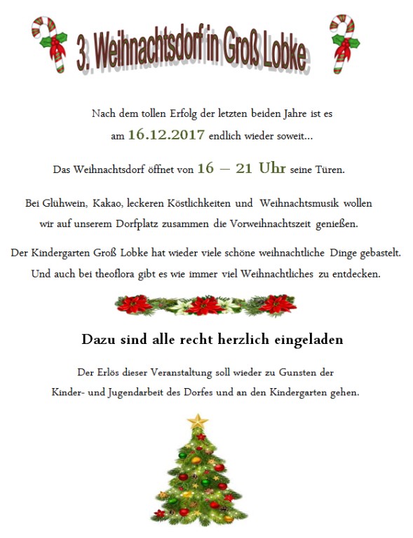 Weihnachtsdorf 2017