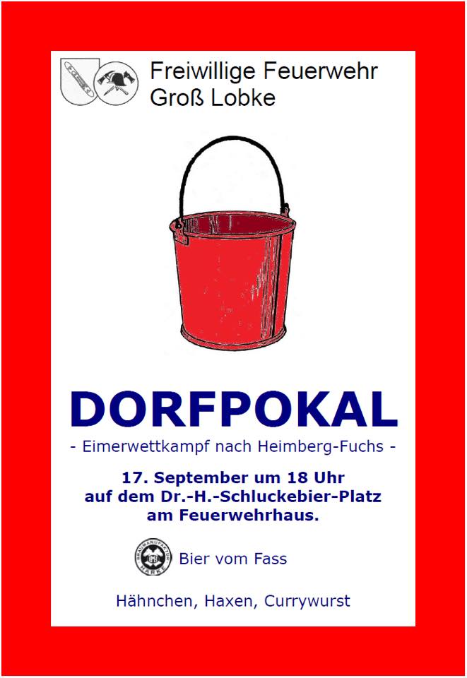 Flyer Dorfpokal 2022