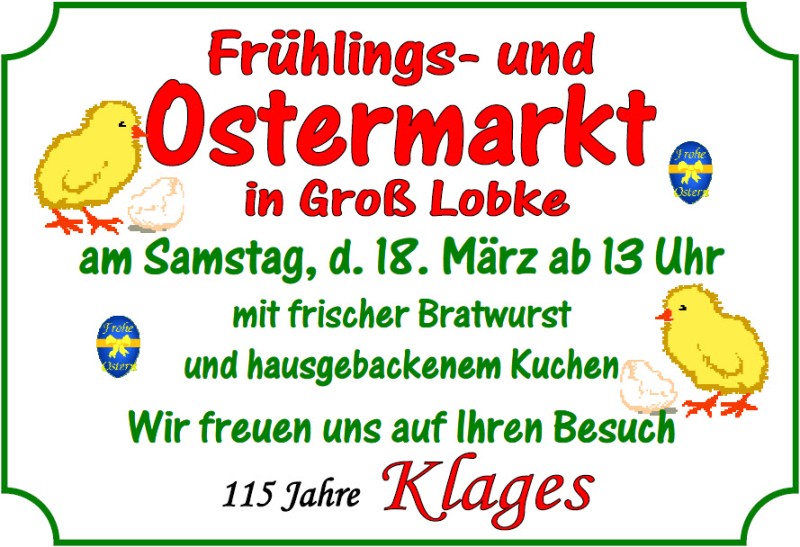 Ostermarkt 2017