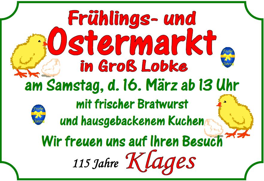 Ostermarkt 2019 1