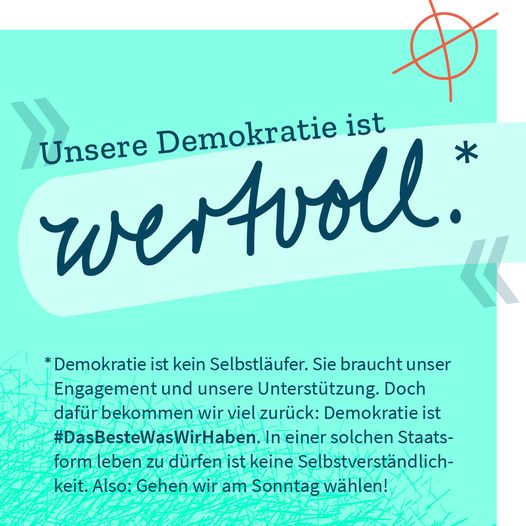 Demokratie ist wertvoll