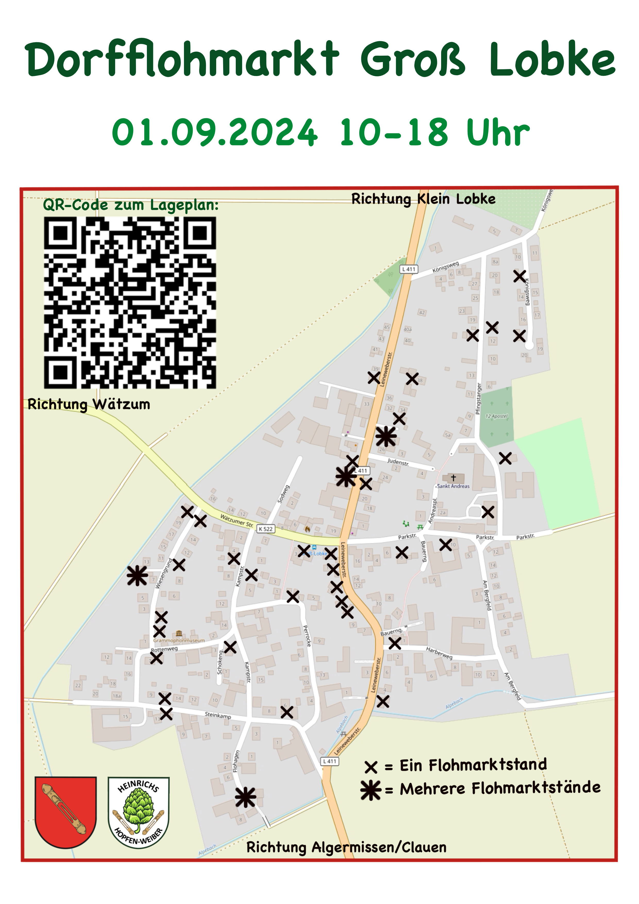 Plan Dorfflohmarkt 2024