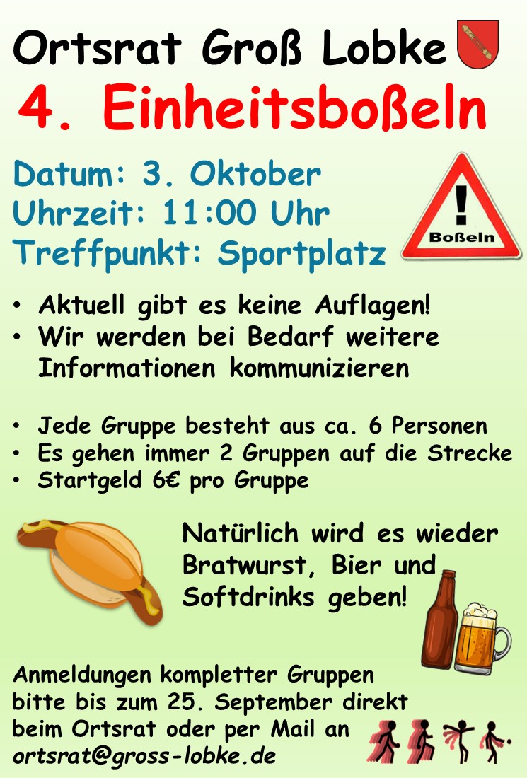 Flyer Bosseln 2022