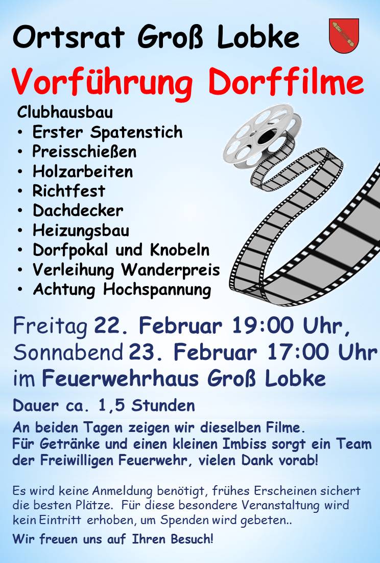 Flyer Dorffilme 2019