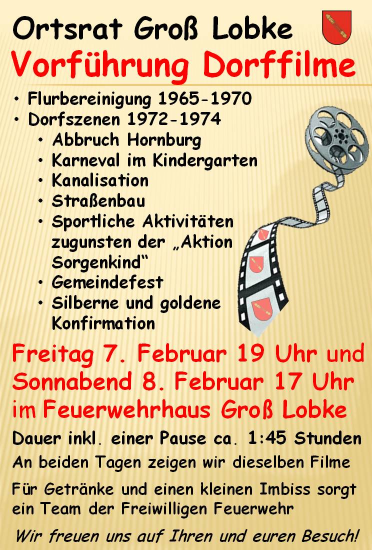 Flyer Dorffilme 2020