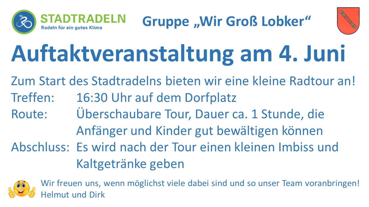 Stadtradeln Auftakt 2023